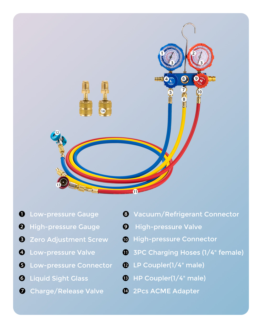 Topshak-TS-VP1VP2-3-Way-AC-Diagnostic-Manifold-Gauge-Set-Fits-R12-R22-R134A-and-R410A-Refrigerants-D-1838415-11