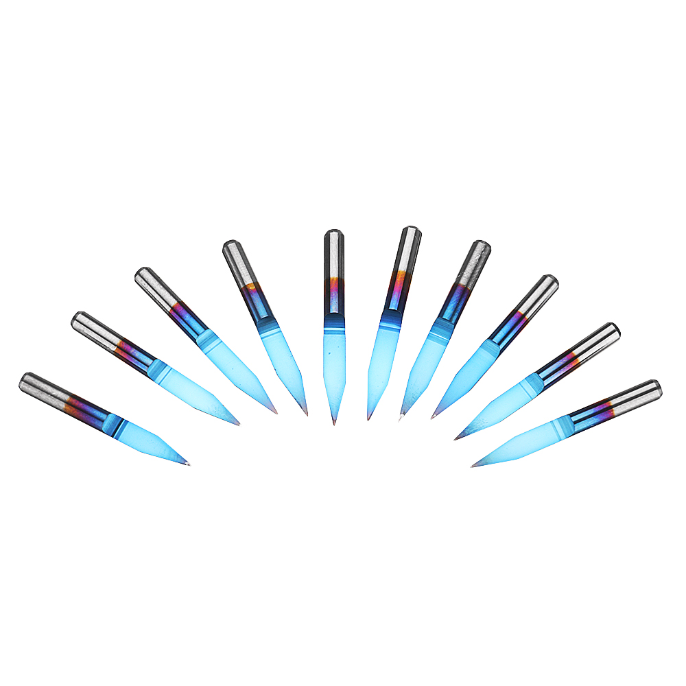 Drillpro-10pcs-010203mm-25-Degree-Engraving-Bit-Blue-NANO-Coated-Carbide-Flat-Bottom-PCB-Engraving-B-1421658-5