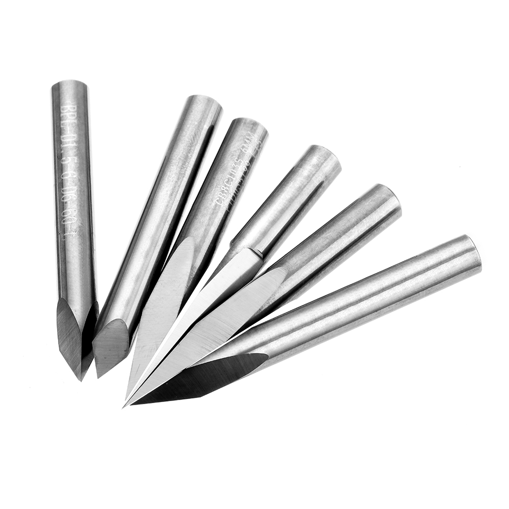 Drillpro-6mm-Shank-01mm-Tip-101520304560-Degree-Engraving-Bit-CNC-Tool-1478458-10