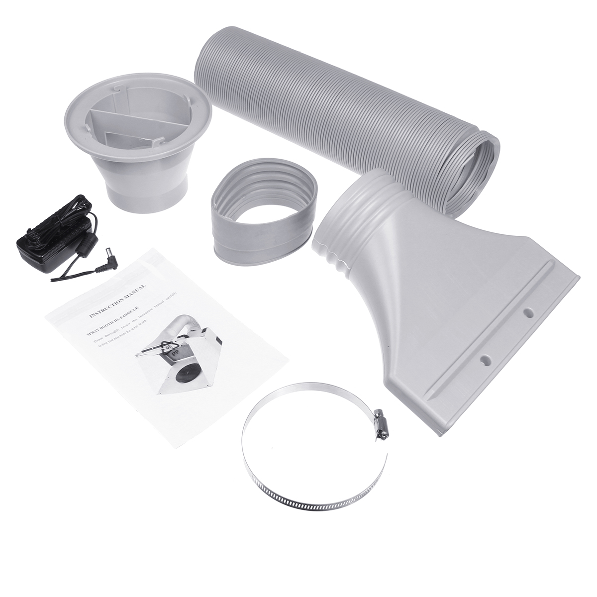 Portable-Hobby-Airbrush-Paint-Spray-Booth-Kit-Exhaust-Filter-Extractor-Set-Model-1525765-4