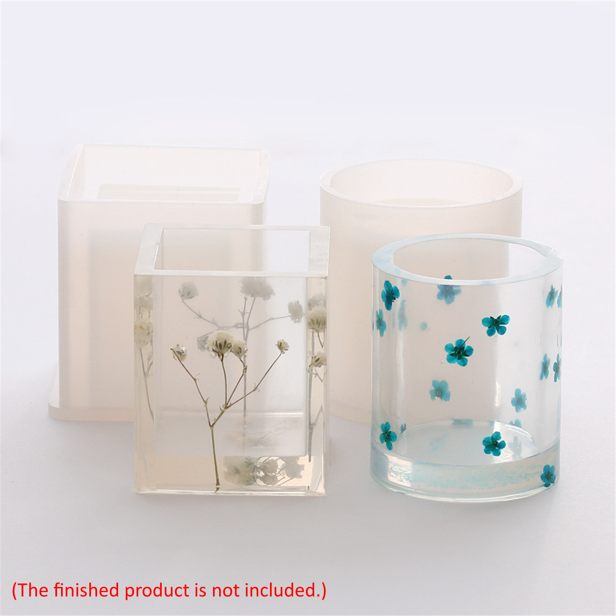 17Pcs-DIY-3D-Geometric-Epoxy-Resin-Casting-Molds-Kit-Silicone-Mould-Jewelry-Pendant-Craft-Making-Too-1651104-5