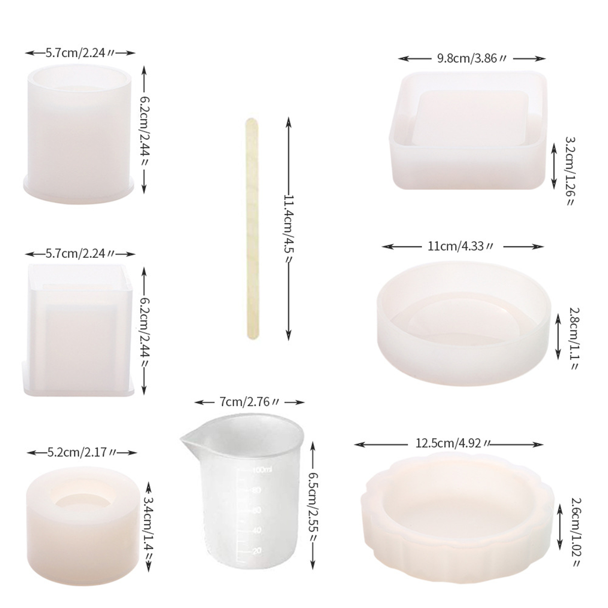 17Pcs-DIY-3D-Geometric-Epoxy-Resin-Casting-Molds-Kit-Silicone-Mould-Jewelry-Pendant-Craft-Making-Too-1651104-7