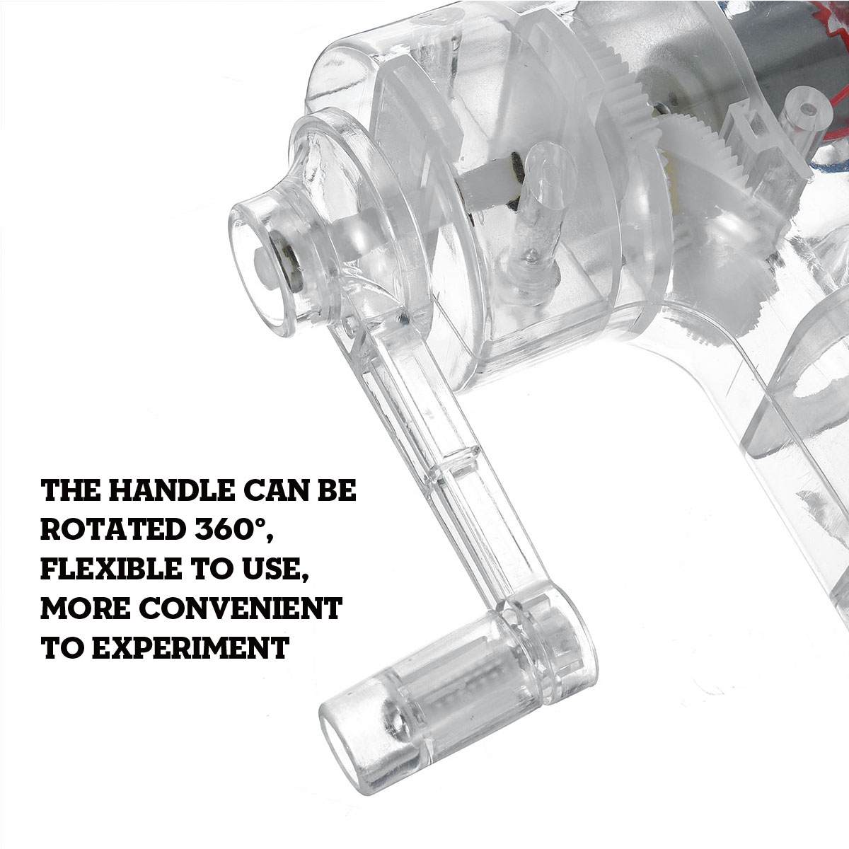 Clear-Hand-Crank-Manual-Crank-Generator-Model-Electronic-Mechanical-Power-Physics-Experiment-1450023-10