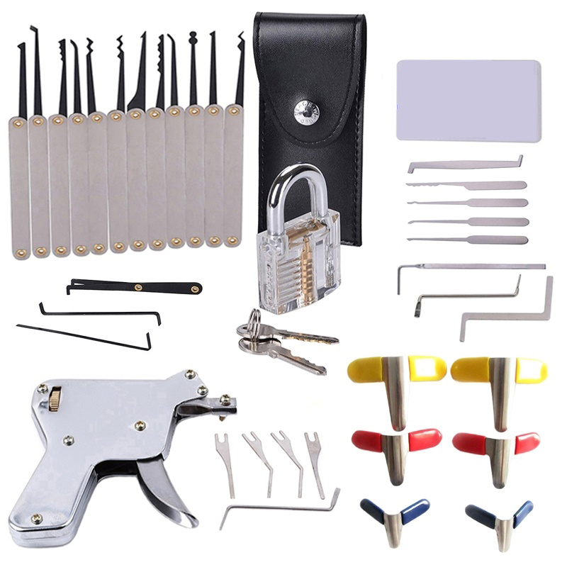 37Pcs-Powerful-Locksmiths-Tools-Kit-Combination-Lock-Pick-Hook-and-Lock-Pick-Tool-1645006-1