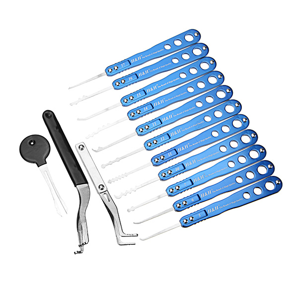 Honest-8Pcs-Safety-Box-Quick-Opening-Lockpicks-Lock-Picks-Tools-with-2-Transmission-Gears-1236033-1