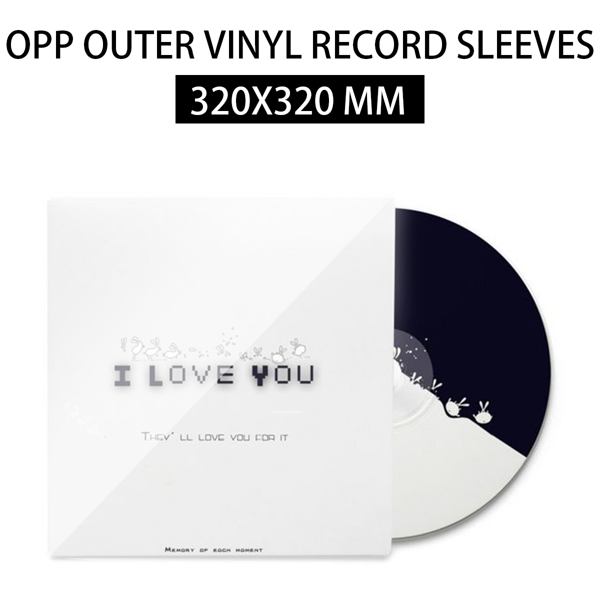 100PcsSet-Antistatic-Clear-Outer-Plastic-Cover-Sleeves-for-12-LP-LD-Vinyl-1521134-7