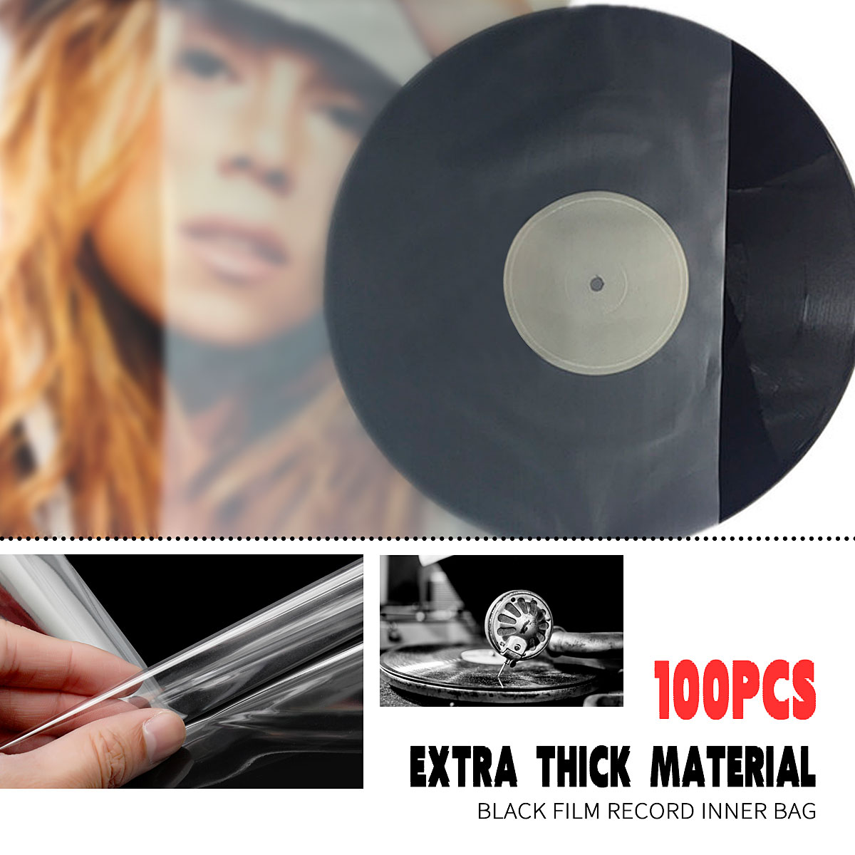 100PcsSet-Antistatic-Clear-Outer-Plastic-Cover-Sleeves-for-12-LP-LD-Vinyl-1521134-8