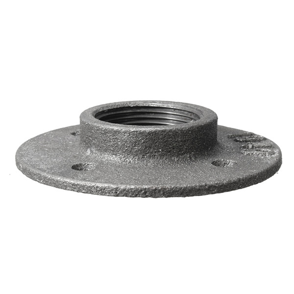1-12-Inch-Malleable-Iron-Floor-Flange-Steel-Iron-Pipe-Fitting-Wall-Mount-1132625-6