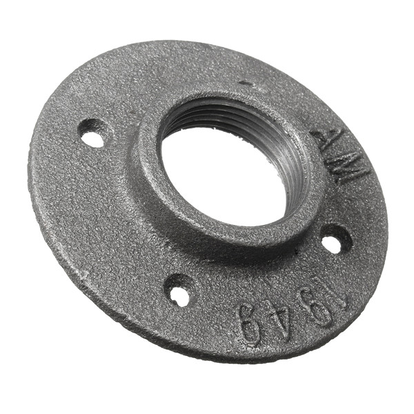 1-12-Inch-Malleable-Iron-Floor-Flange-Steel-Iron-Pipe-Fitting-Wall-Mount-1132625-7