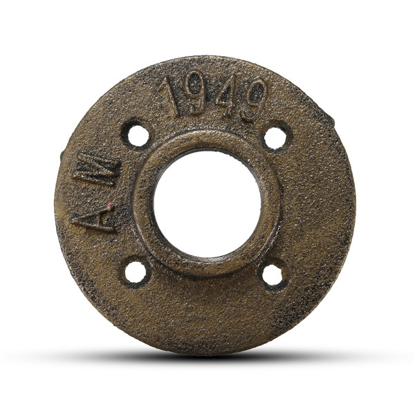 1-Inch-Malleable-Threaded-Floor-Flange-Iron-Pipe-Fittings-Wall-Mounted-Flange-1133197-3