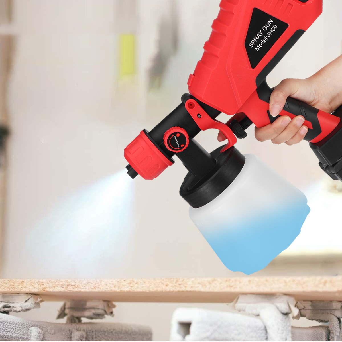 1000ML-88VF-Split-Woodworking-Spray-Paint-Guns-Tool-Cordless-Spray-Paint-Fit-Makita-1885584-5