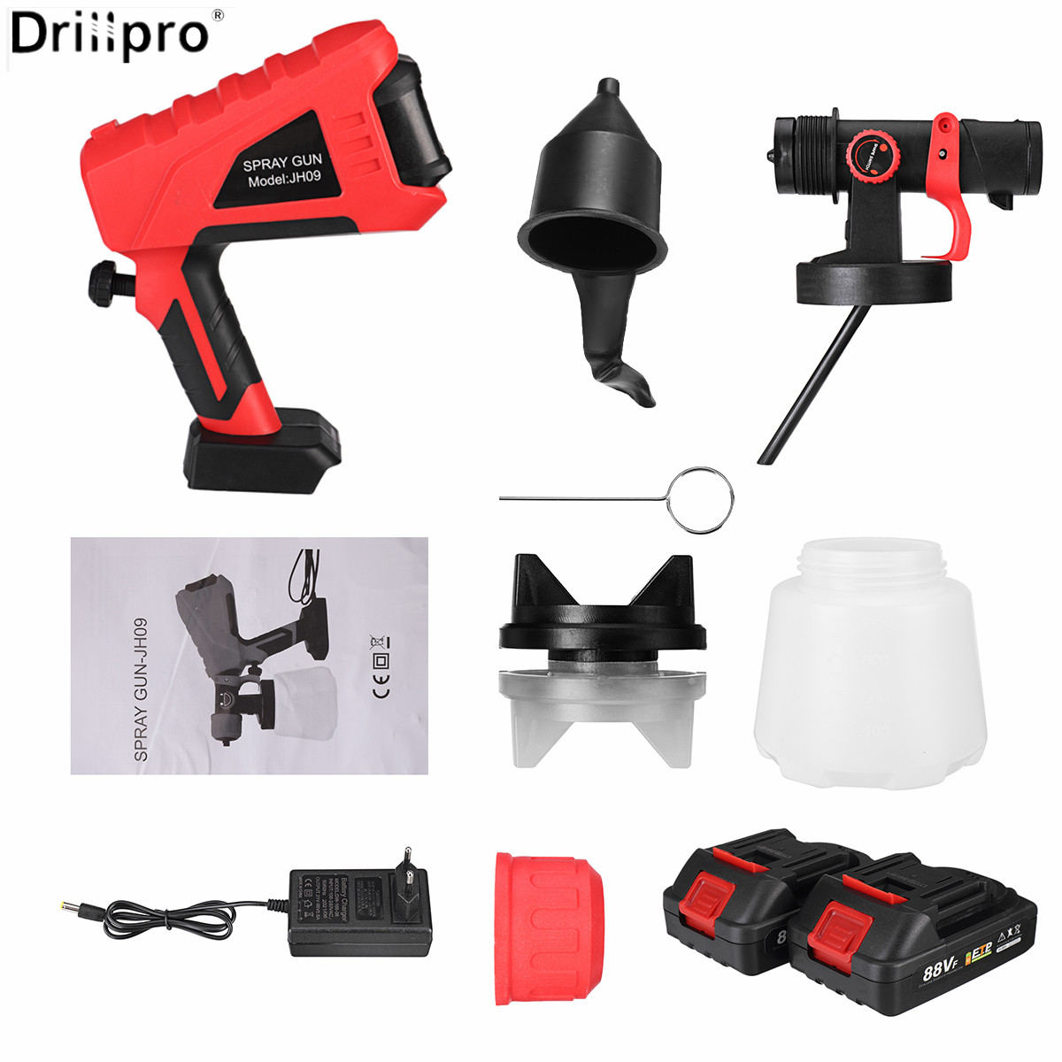 1000ML-88VF-Split-Woodworking-Spray-Paint-Guns-Tool-Cordless-Spray-Paint-Fit-Makita-1885584-7