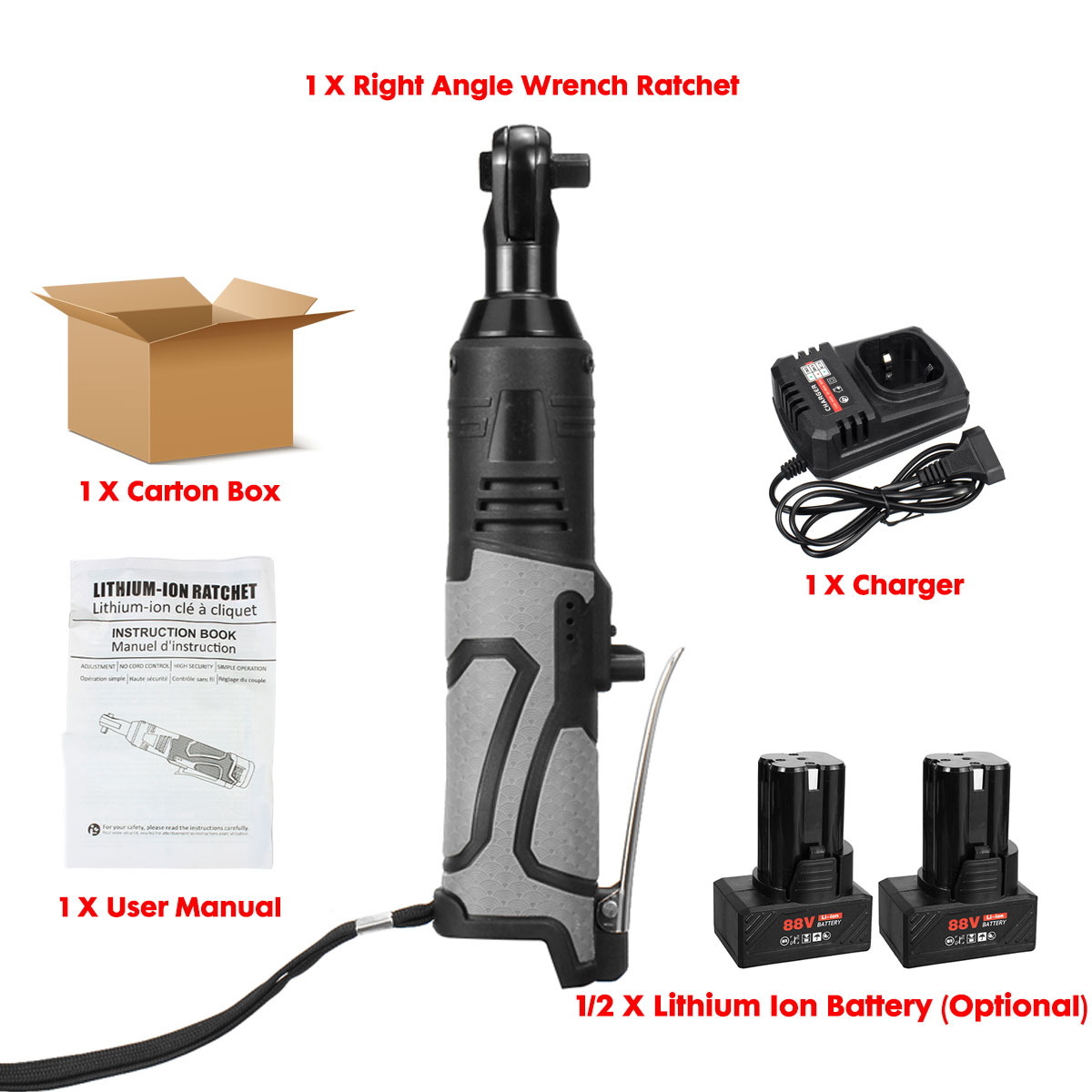 100Nm-38quot-Electric-Right-Angle-Wrench-Tool-Cordless-LED-with-12-Battery-1942672-2