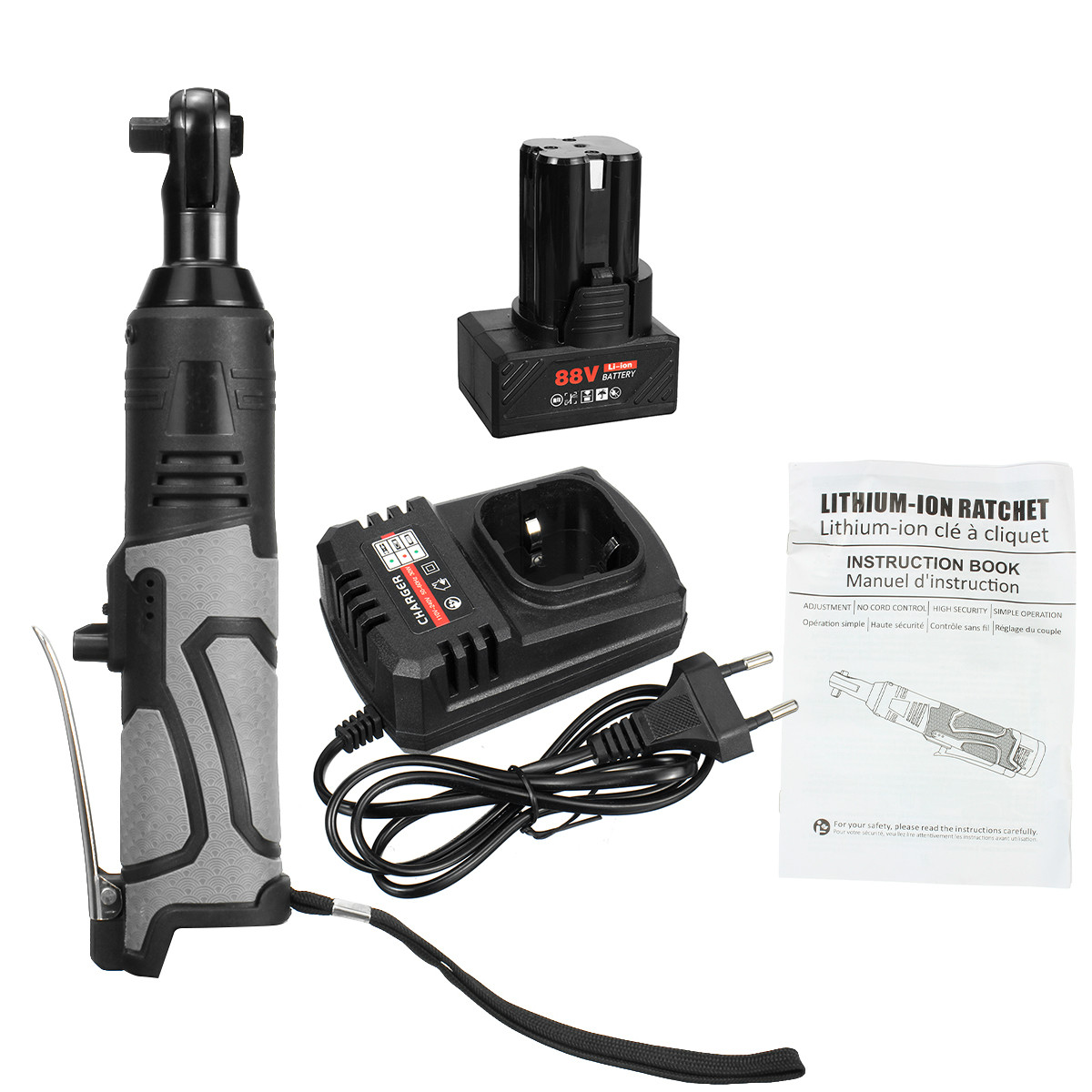 100Nm-38quot-Electric-Right-Angle-Wrench-Tool-Cordless-LED-with-12-Battery-1942672-3