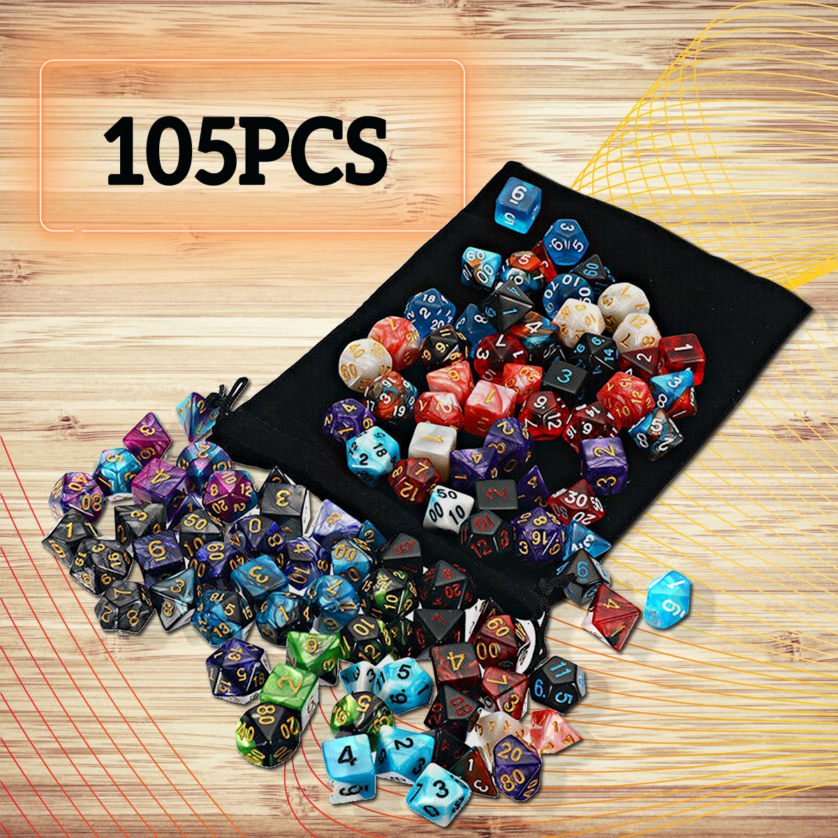105-Pcs-Dice-Set-Polyhedral-Dices-7-Color-Role-Playing-Table-Game-With-Cloth-Game-Multi-sied-Dice-1574100-1