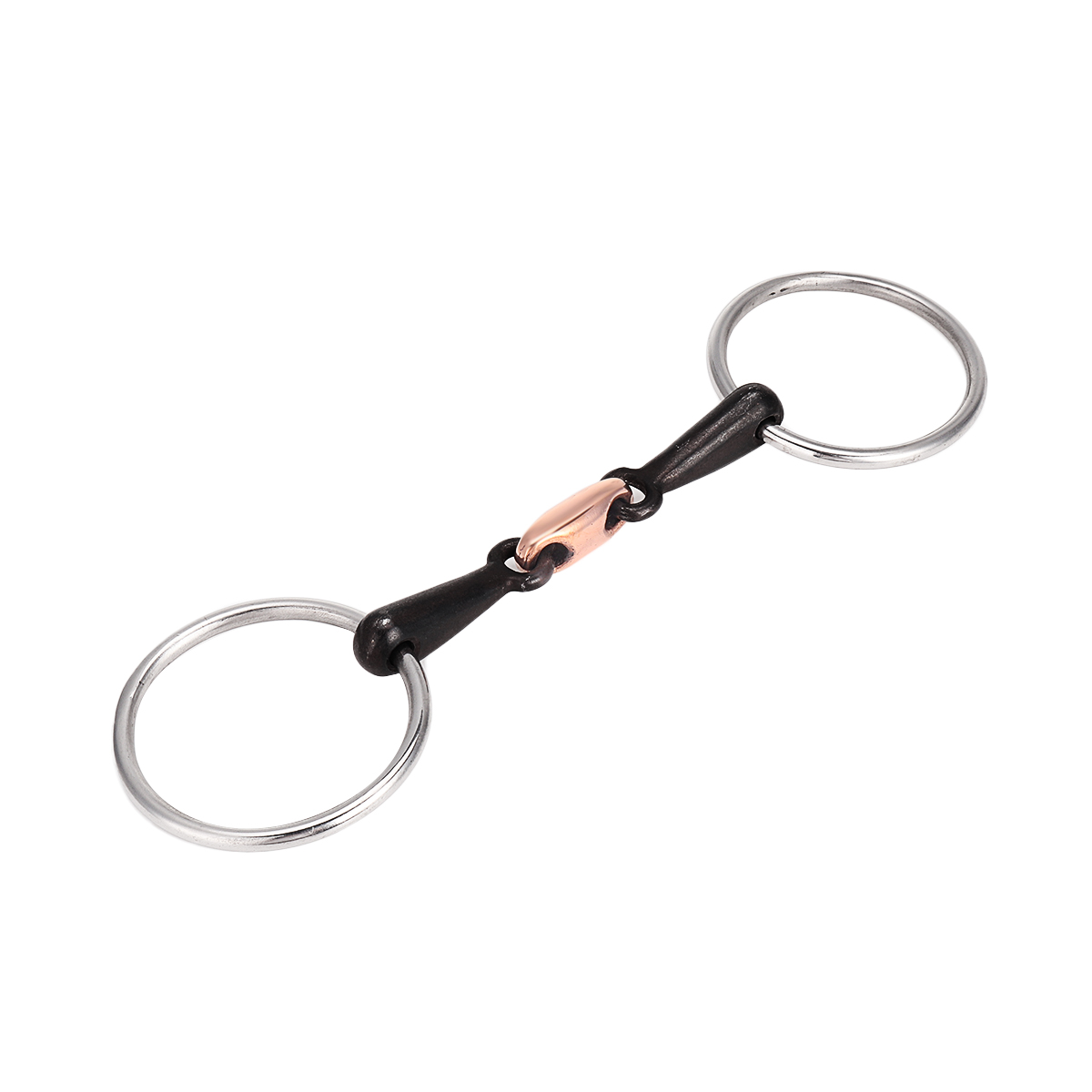 105115125mm-Stainless-Steel-Horse-Mouth-Ring-Jointed-Bit-Equestrian-Snaffle-1762921-5