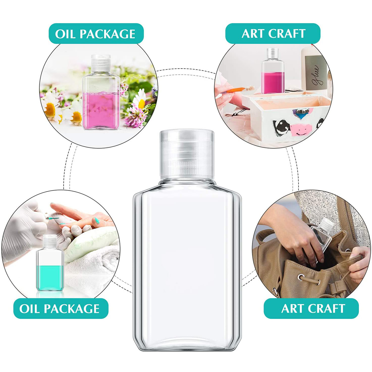 10Pcs-1ml-Amber-Glass-14-Dram-Essential-Oil-Bottle-Orifice-Reducer-Cap-White-Tool-1731164-6