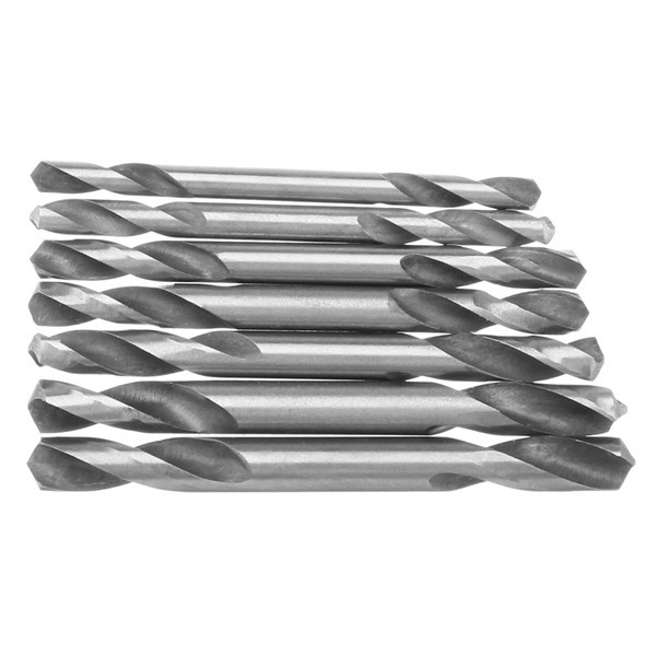 10pcs-32354042455052mm-HSS-Straight-Shank-Double-Head-Twist-Drill-Bit-1269185-10