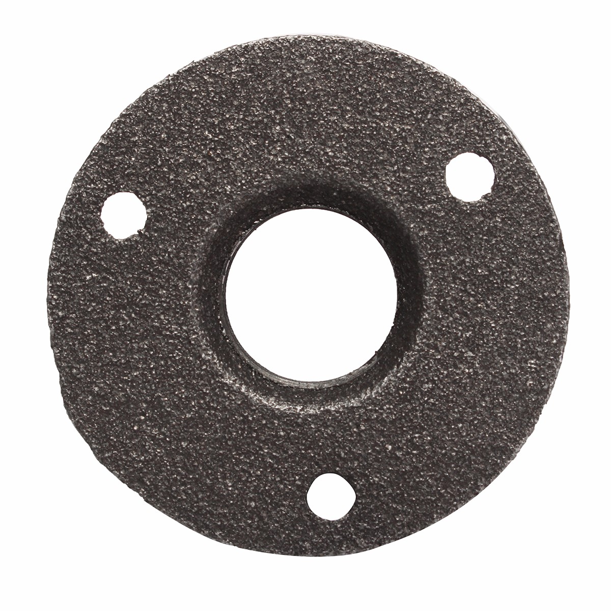 10pcs-34-Inch-Black-Malleable-Threaded-Floor-Flange-Iron-Pipe-Fittings-Wall-Mount-1641109-6