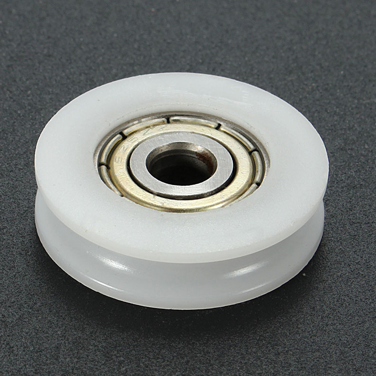 10pcs-5x24x7mm-Ball-Bearing-U-Groove-Nylon-Round-Pulley-Wheel-Roller-For-38mm-Rope-Ball-Bearing-1576319-4
