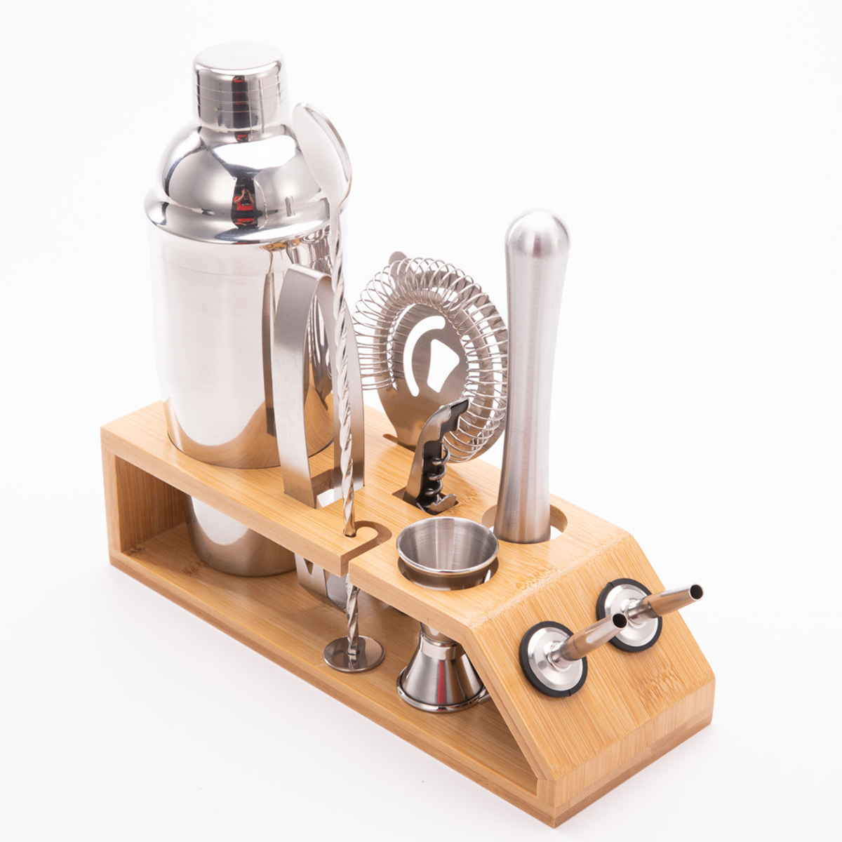 10pcs-Boston-Cocktail-Shaker-Bar-Stainless-Steel-Bartender-Winee-Mixer-with-Base-Tools-1740804-4