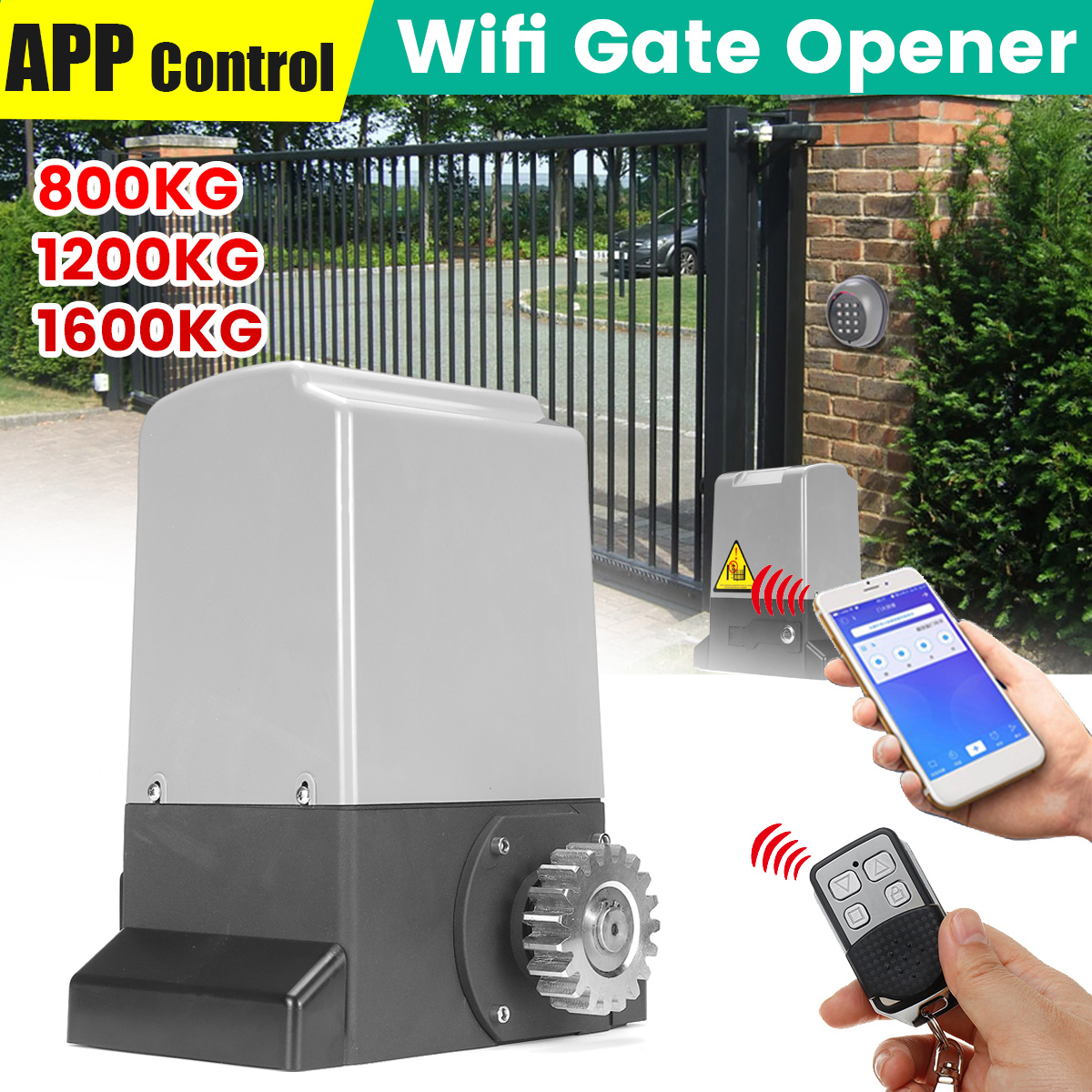 110V-Infrared--Mobile-Phone--Wireless-Password-Electric-Door-Opener-Sliding-Door-Motor-Automatic-Doo-1940764-5