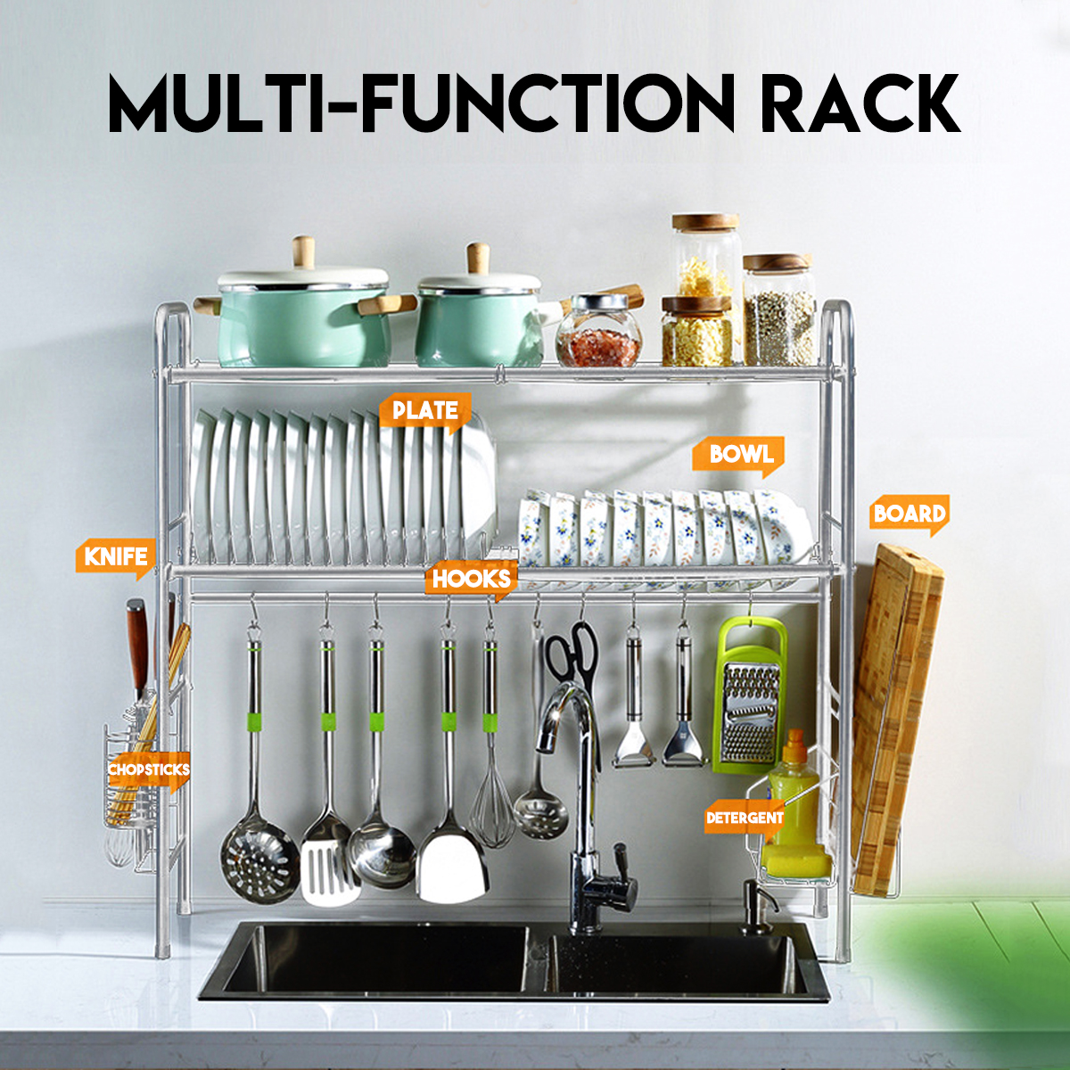12-Tier-Stainless-Steel-Over-Sink-Dish-Drying-Rack-Drainer-Kitchen-Storage-Rack-1598481-2