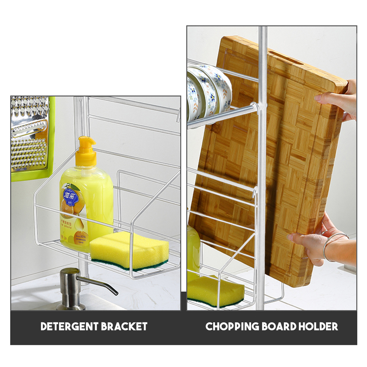12-Tier-Stainless-Steel-Over-Sink-Dish-Drying-Rack-Drainer-Kitchen-Storage-Rack-1598481-5