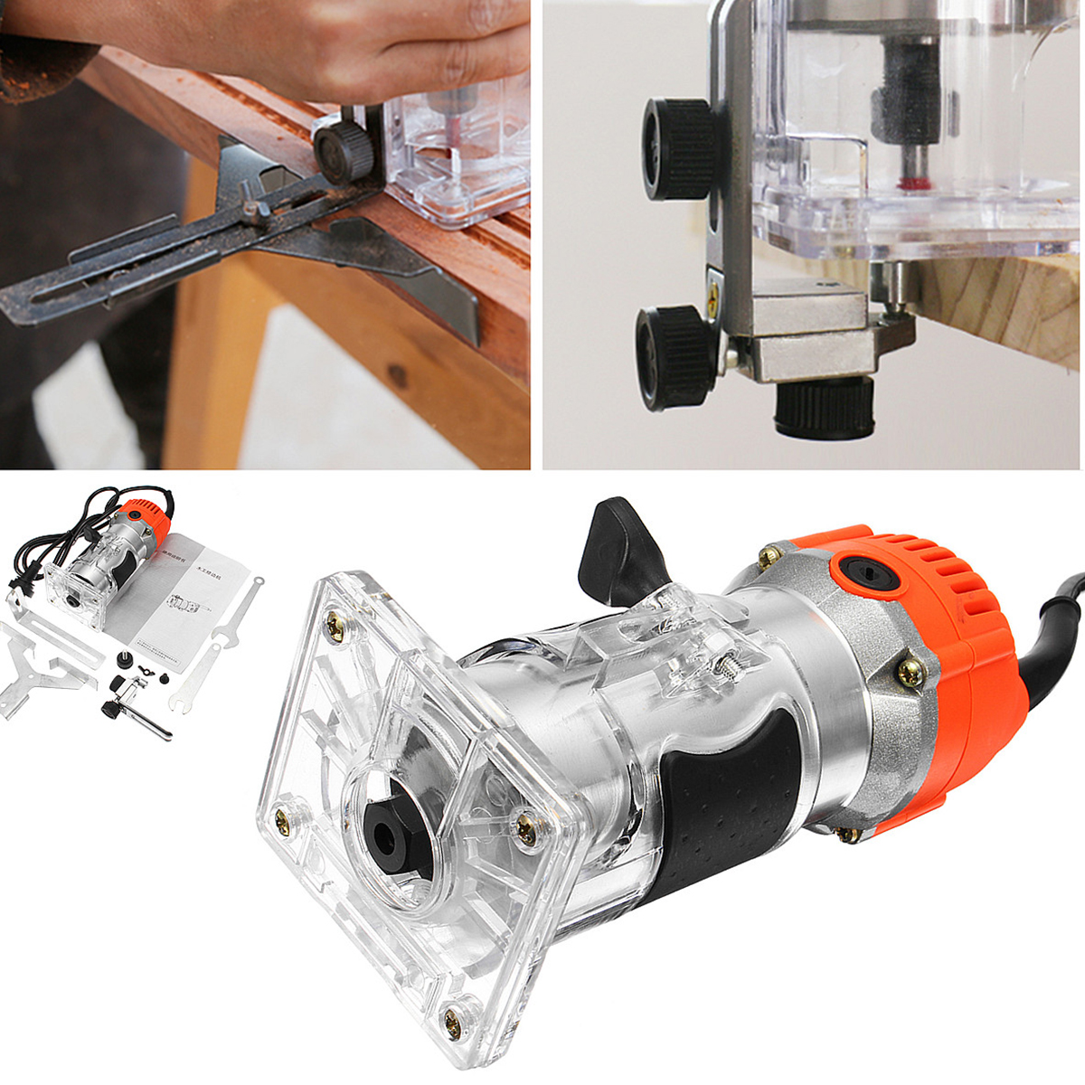 1200W-220V-635mm-14quot-Electric-Hand-Trimmer-Wood-Laminate-Palm-Router-Joiner-Tool-1436024-2