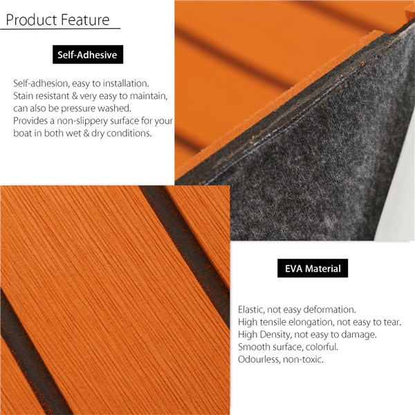 1200x2000x6mm-EVA-Foam-Sheet-Orange-with-Black-Line-Teak-Synthetic-Boat-Decking-Pad-1187312-3