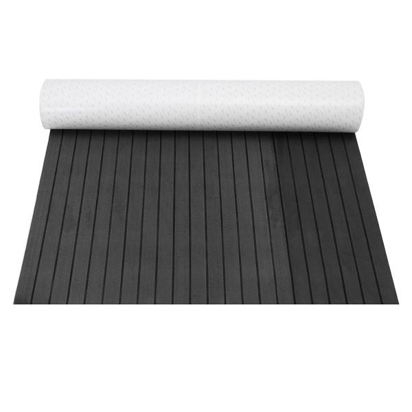 120x240cm-Dark-Grey-and-Black-EVA-Foam-Faux-Teak-Sheet-Boat-Yacht-Synthetic-Teak-Decking-Pad-1187317-2