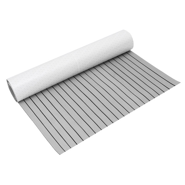 120x240cm-Grey-and-Black-EVA-Foam-Faux-Teak-Sheet-Boat-Yacht-Synthetic-Teak-Decking-Pad-1187318-1