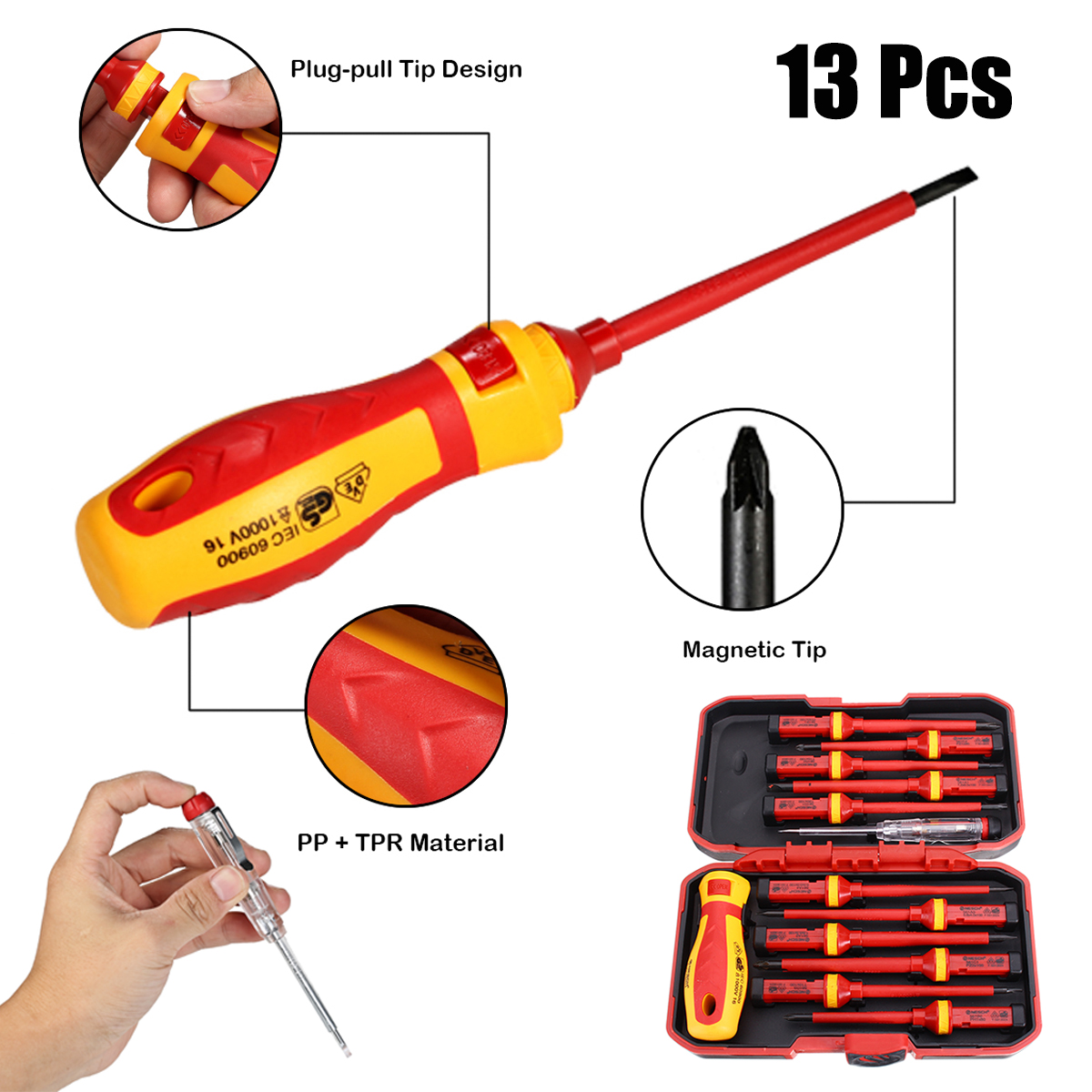 13Pcs-1000V-Electronic-Insulated-Screwdriver-Set-Phillips-Slotted-Torx-CR-V-Screwdriver-Hand-Tools-1224521-3