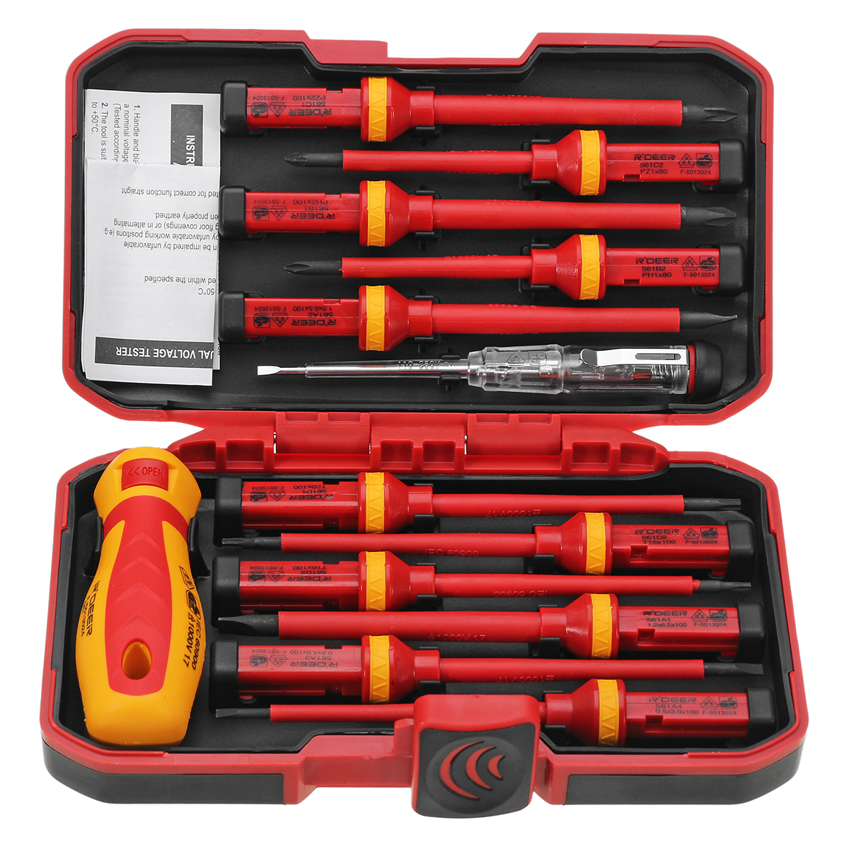 13Pcs-1000V-Electronic-Insulated-Screwdriver-Set-Phillips-Slotted-Torx-CR-V-Screwdriver-Hand-Tools-1224521-6