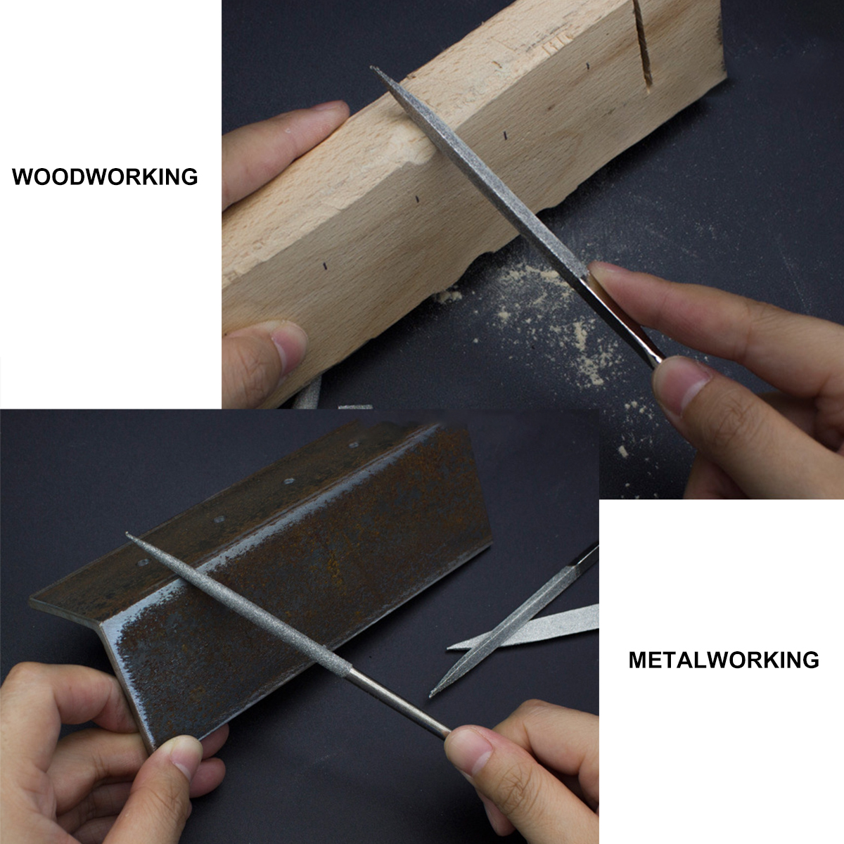13Pcs-Diamond-Files-Suit-Carpenters-Woodworking-Househould-Hand-Tools-1950566-7