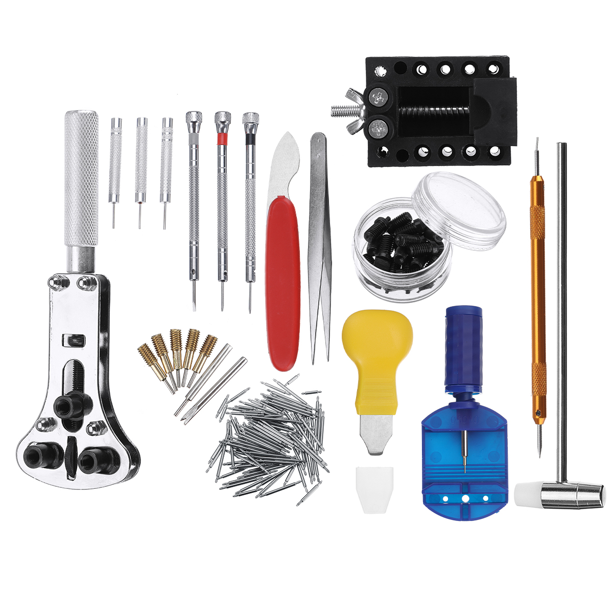 147Pcs-Watch-Repair-Tools-Kit-Watchmaker-Back-Case-Opener-Spring-Pin-Bars-Remover-1627897-2
