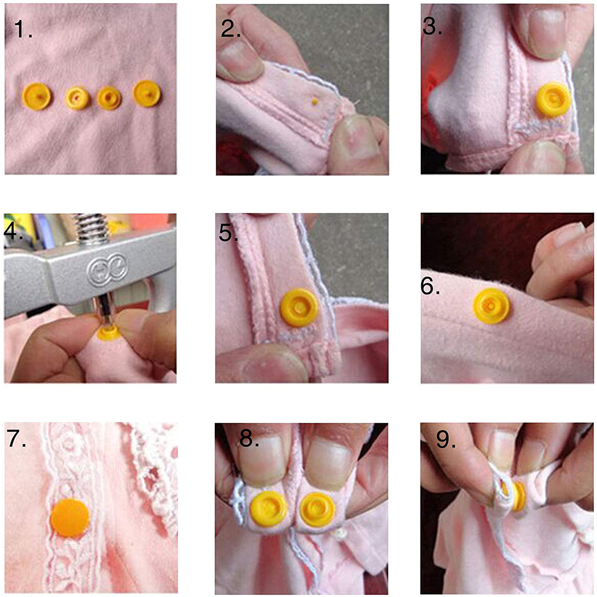 150Pcs360Pcs-Resin-Plastic-Buttons1524-Colors--1-Set-Press-Pliers-1704405-13
