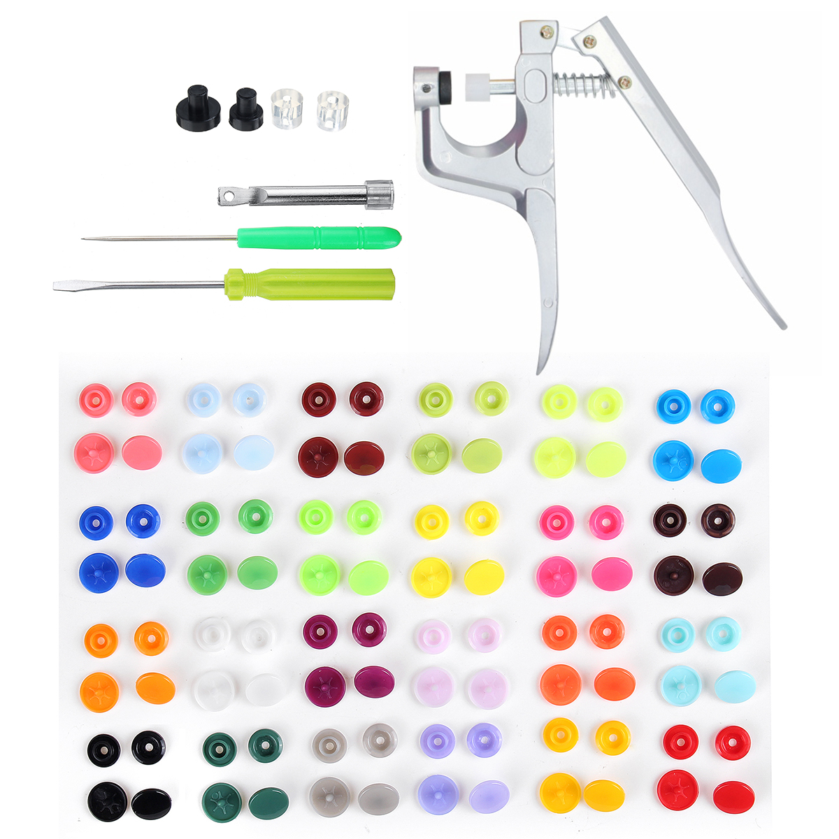 150Pcs360Pcs-Resin-Plastic-Buttons1524-Colors--1-Set-Press-Pliers-1704405-5