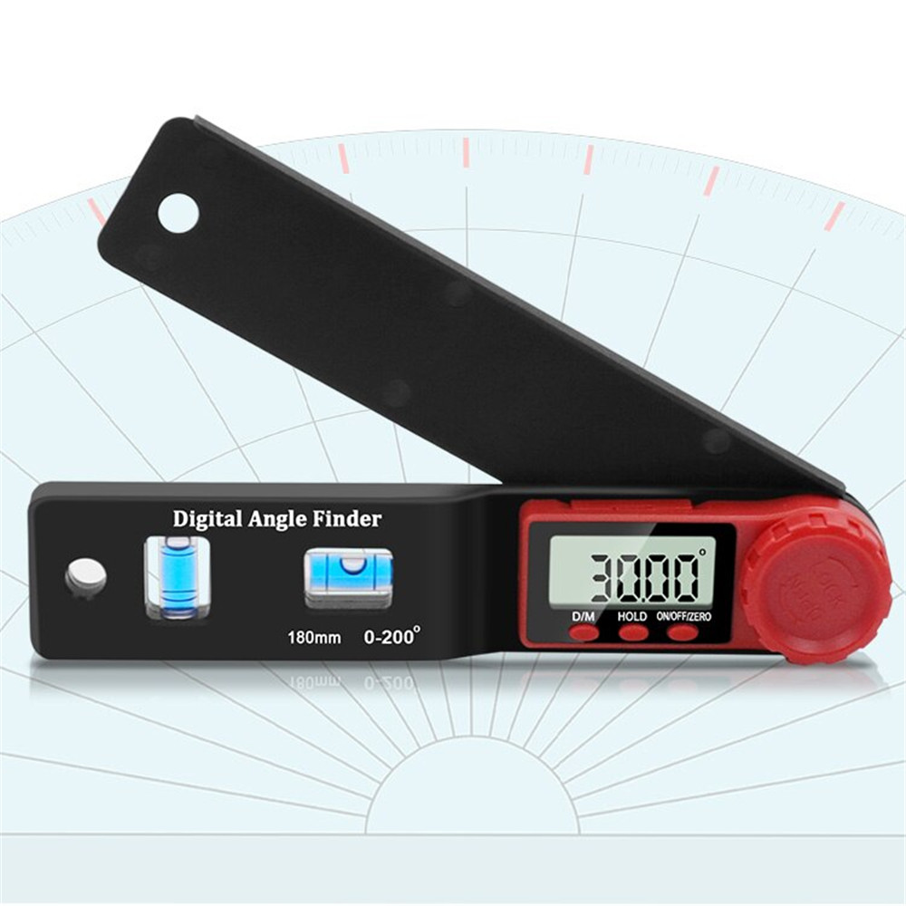 180mm-0-200deg-Multifunction-LCD-Display-Digital-Angle-Finder-Level-Tool-Angle-Ruler-Inclinometer-El-1690010-8