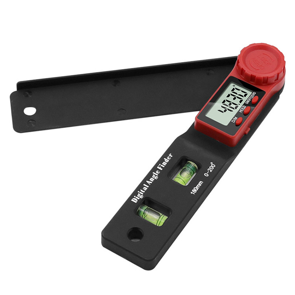 180mm-0-200deg-Multifunction-LCD-Display-Digital-Angle-Finder-Level-Tool-Angle-Ruler-Inclinometer-El-1690010-9
