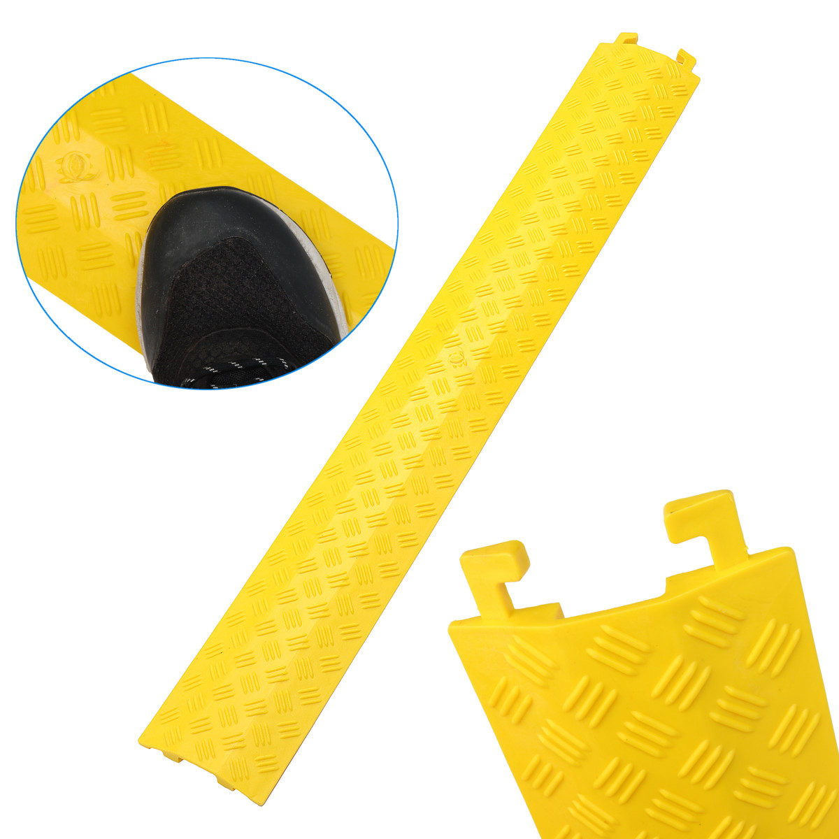 1M-Safety-PVC-Floor-Cable-Cover-Guard-Wire-Cord-Surface-Cover-Protector-1346772-2