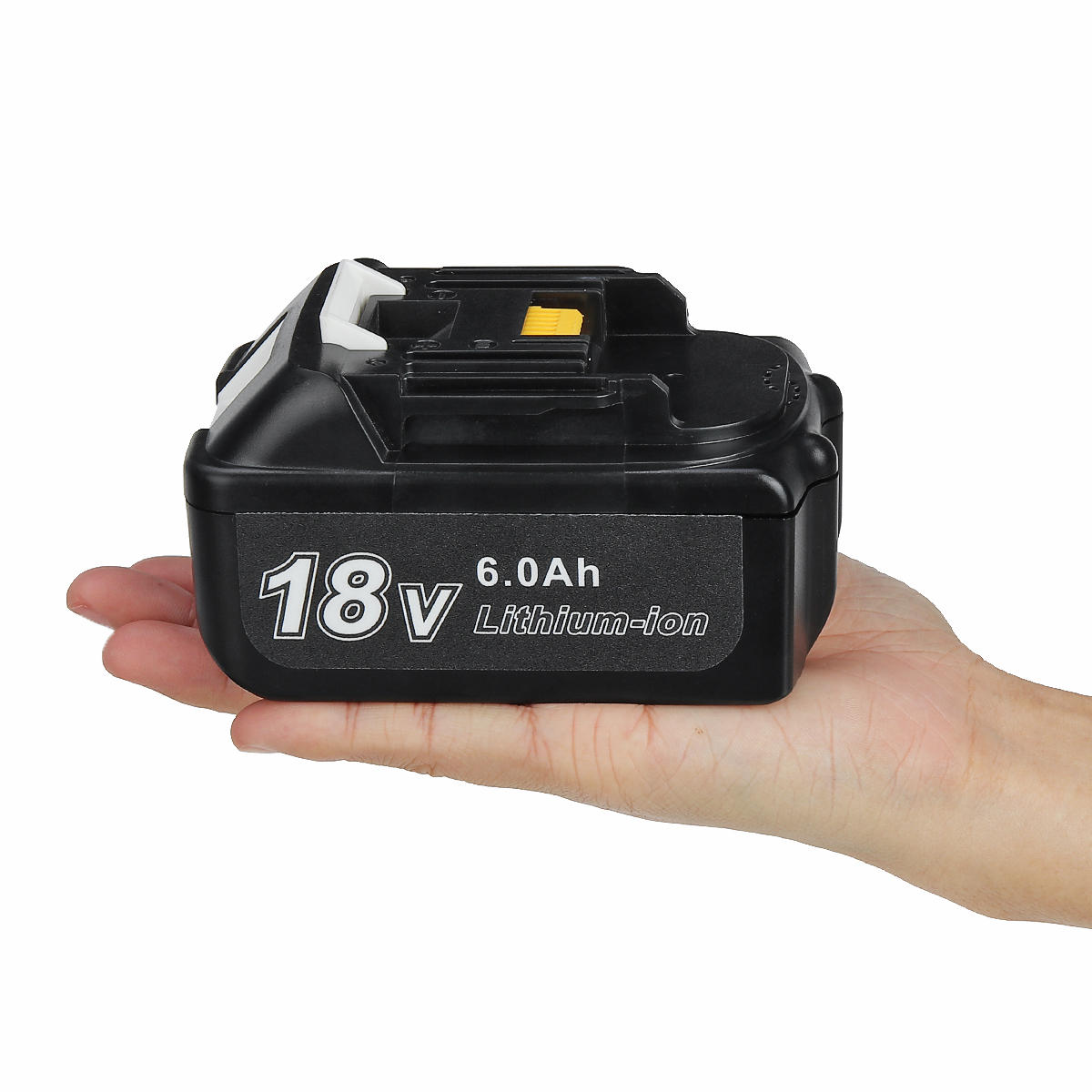 1PC-18V-6000mah-Black-With-light-Plastic-Pure-Electric-Battery-1940135-13