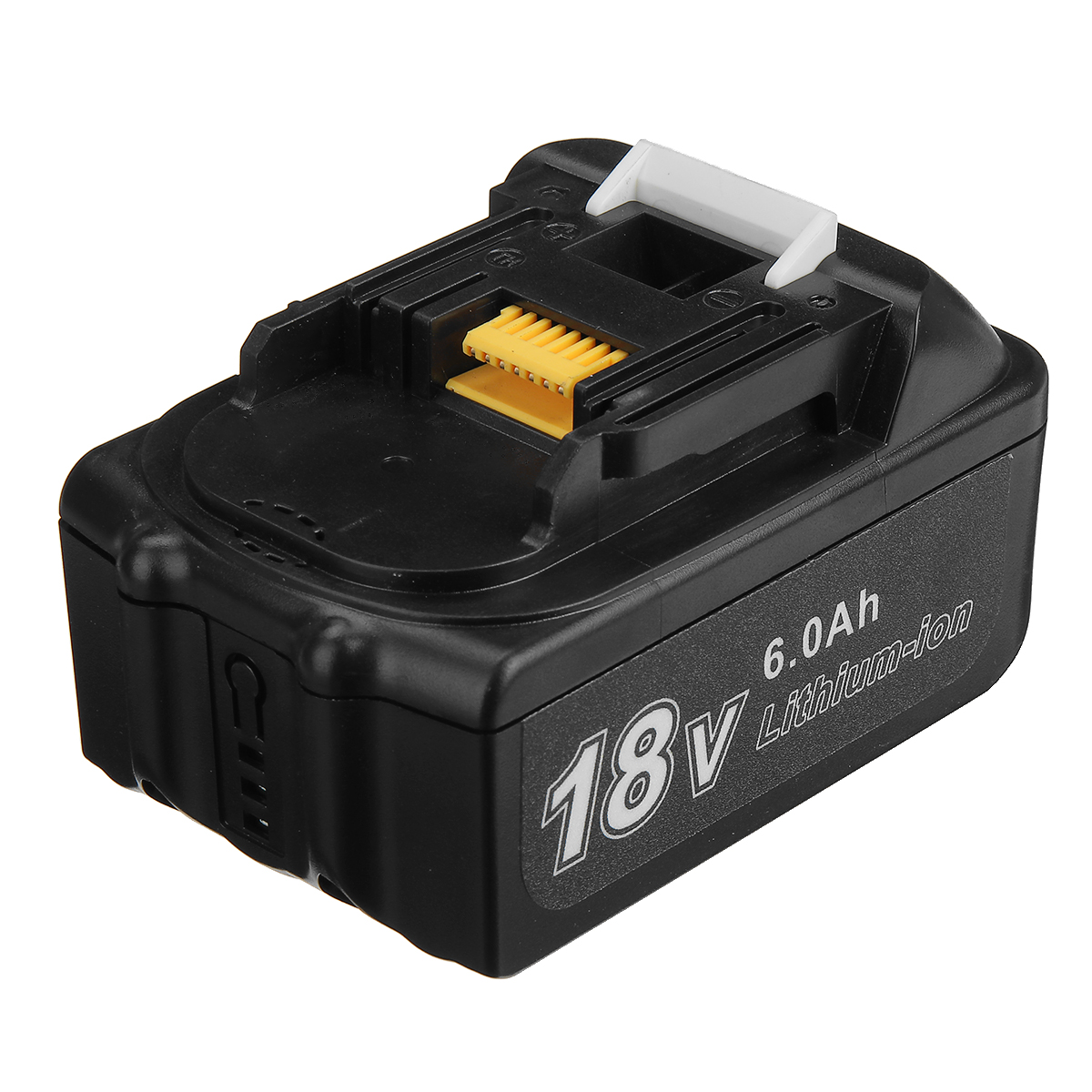 1PC-18V-6000mah-Black-With-light-Plastic-Pure-Electric-Battery-1940135-4