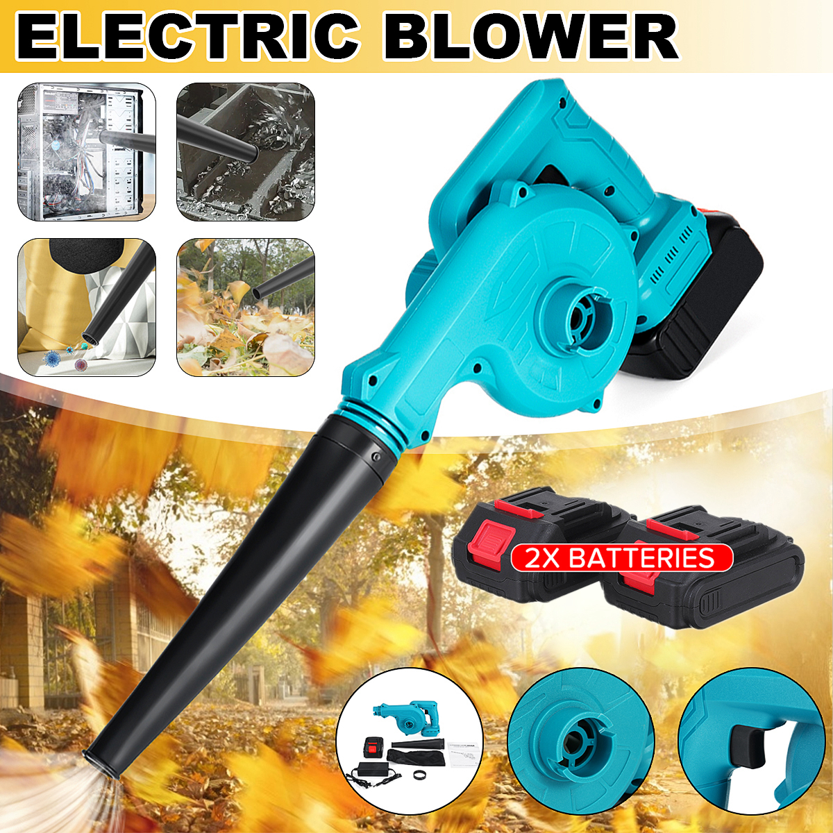 2-IN-1-Cordless-Electric-Air-Blower-Vacuum-Suction-Leaf-Computer-Dust-Collector-Cleaner-W-12-Battery-1868156-3