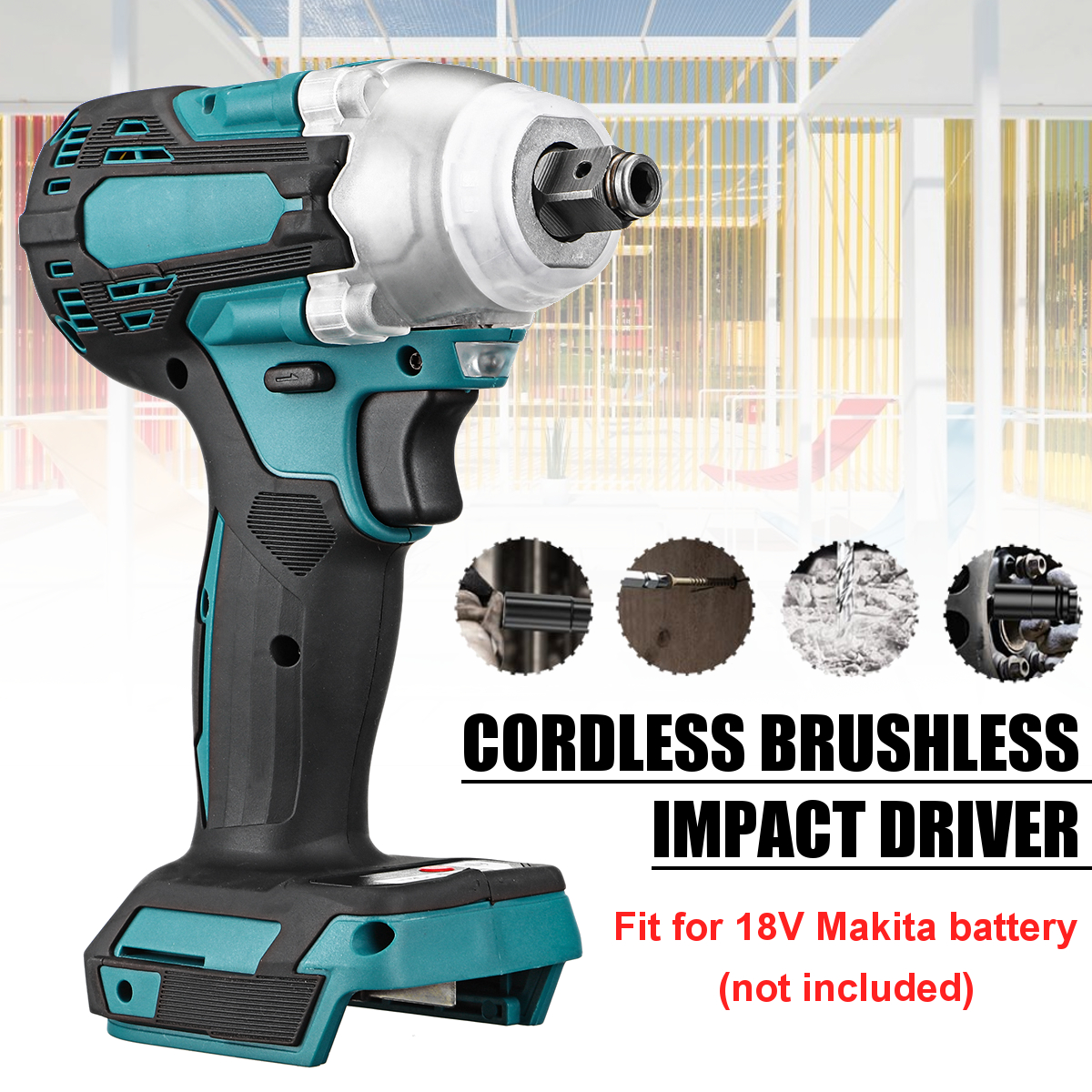 2-in-1-Brushless-Cordless-Electric-12inch-Wrench-14inch-Screwdriver-Drill-Replacement-for-Makita-18V-1775592-2