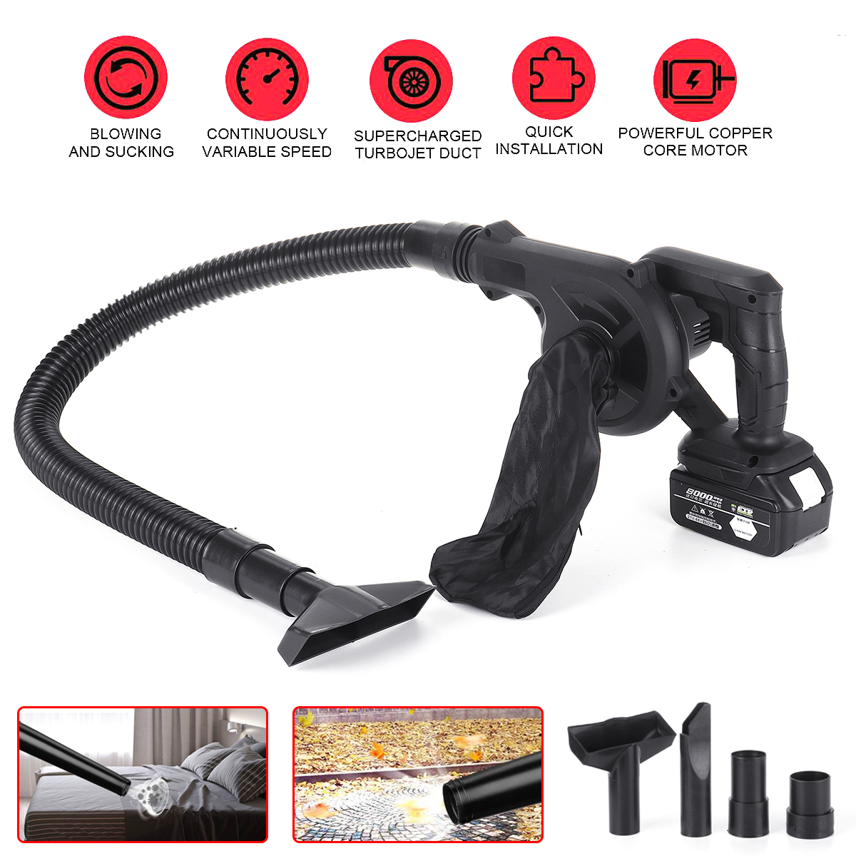 2-in-1-Cordless-Electric-Air-Blower-Garden-Leaf-Dust-Car-Cleaner-Tool-W-None12pcs-Battery-Also-for-M-1843007-4