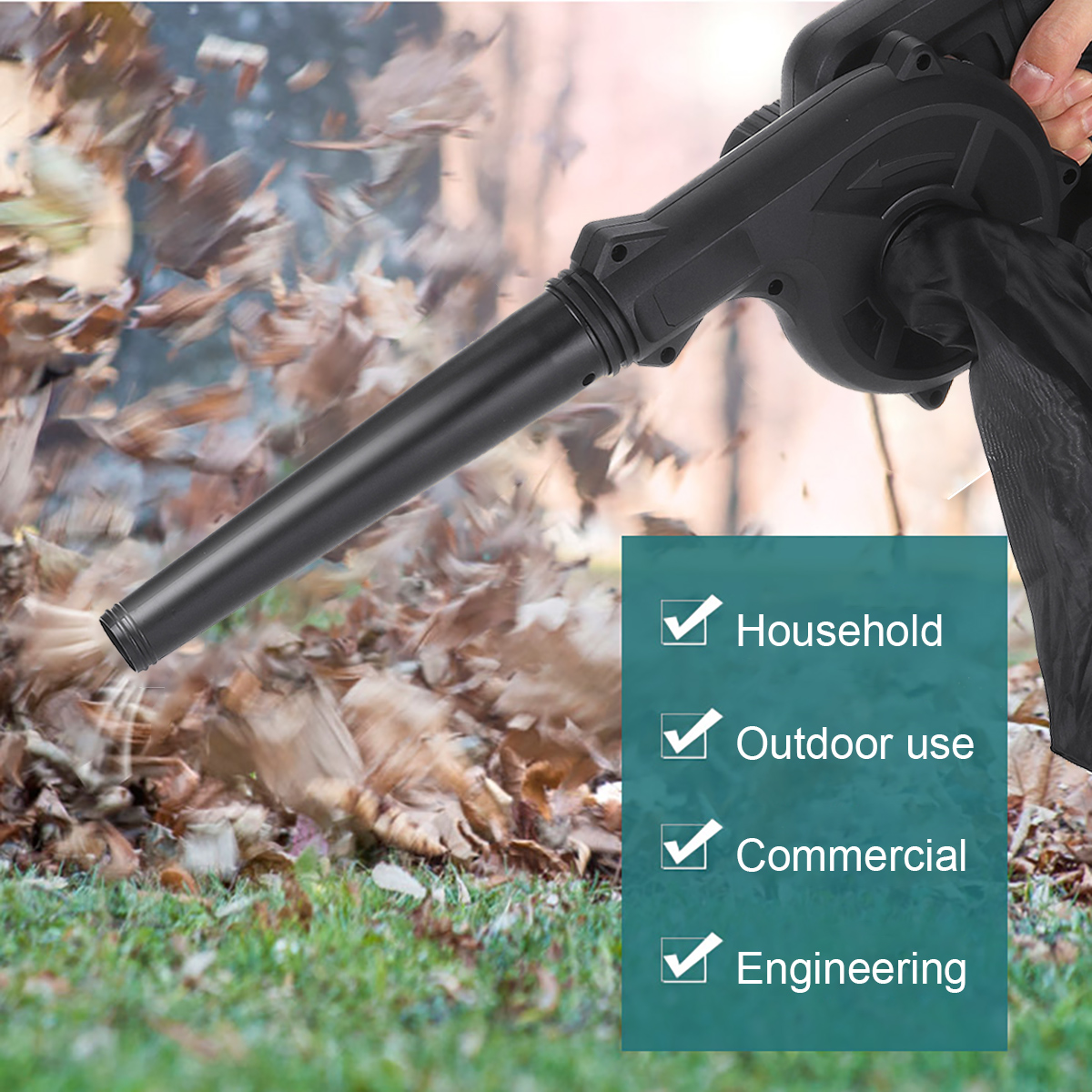 2-in-1-Cordless-Electric-Air-Blower-Garden-Leaf-Dust-Car-Cleaner-Tool-W-None12pcs-Battery-Also-for-M-1843007-7