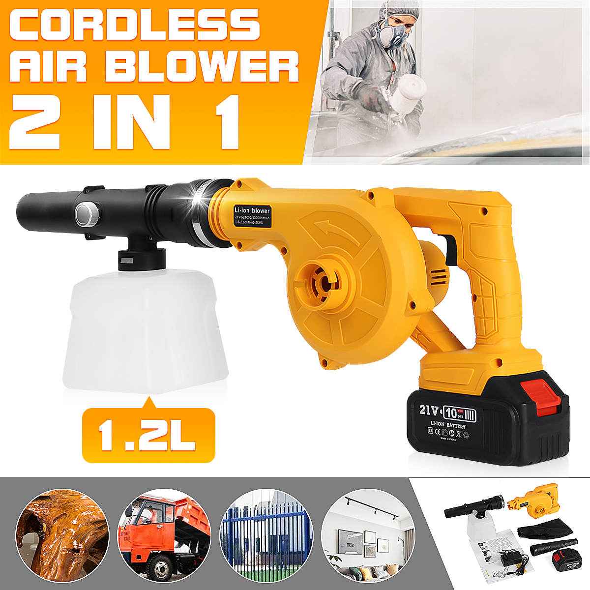 2-in-1-Wireless-Electric-Air-Blower-Sprayer-900W-Vacuum-Dust-Cleaner-Spray-Painting-Watering-Tool-1839471-1