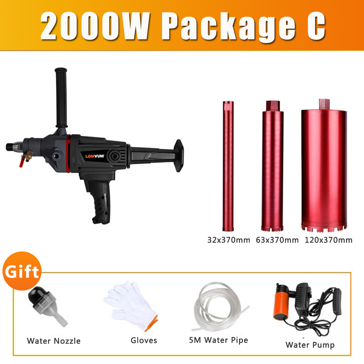 2000W-Diamond-Core-Drilling-Machine-Drill-WetDry-Concrete-Machine-Hole-Puncher-Nozzle-Bits-1611804-11