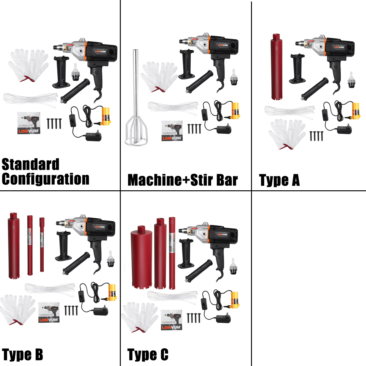 2000W-Diamond-Core-Drilling-Machine-Drill-WetDry-Concrete-Machine-Nozzle-Bits-1794310-12